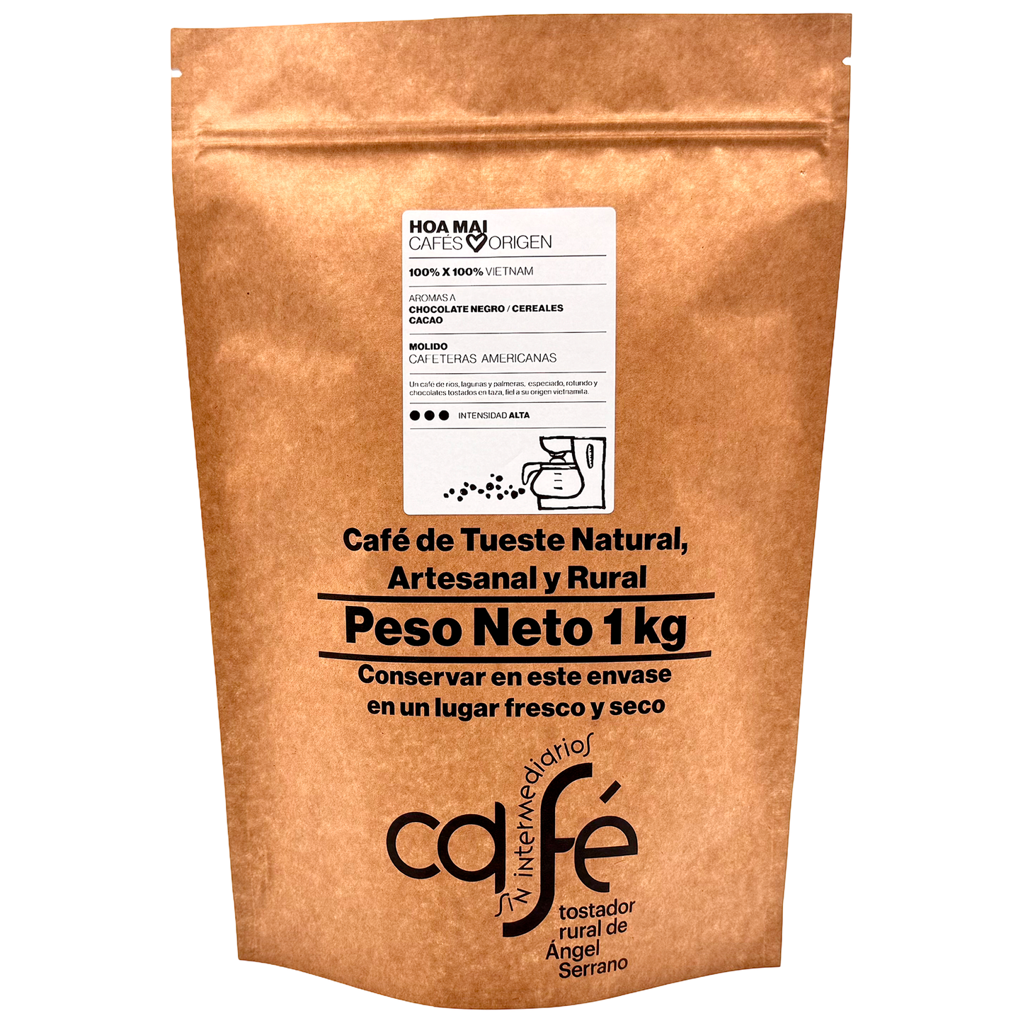 Cafe Sin Intermediarios Café Vietnam Hoa Mai Molido Americana 1 Kg_0