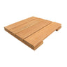 Pack 6 Baldosas de madera tropical 30 x 30 Dioco