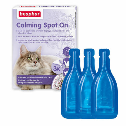 Calming Spot On  Pipetas calmantes para gatos Beaphar 3x0,4 ml