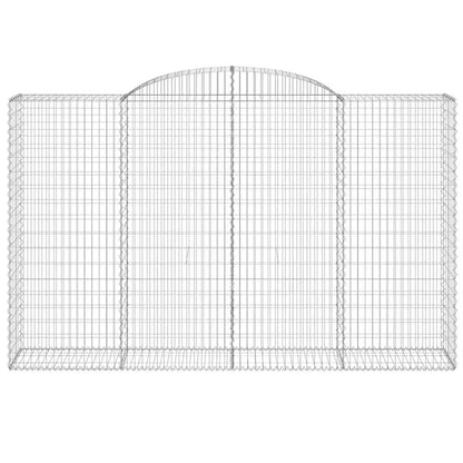Cestas De Gaviones 15 Uds Forma De Arco Hierro 300x50x180/200cm_3
