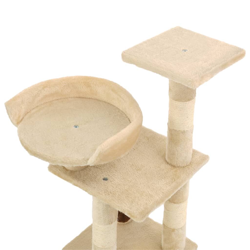 Vidaxl Rascador Para Gatos Con Postes De Sisal 65 Cm Beige_3