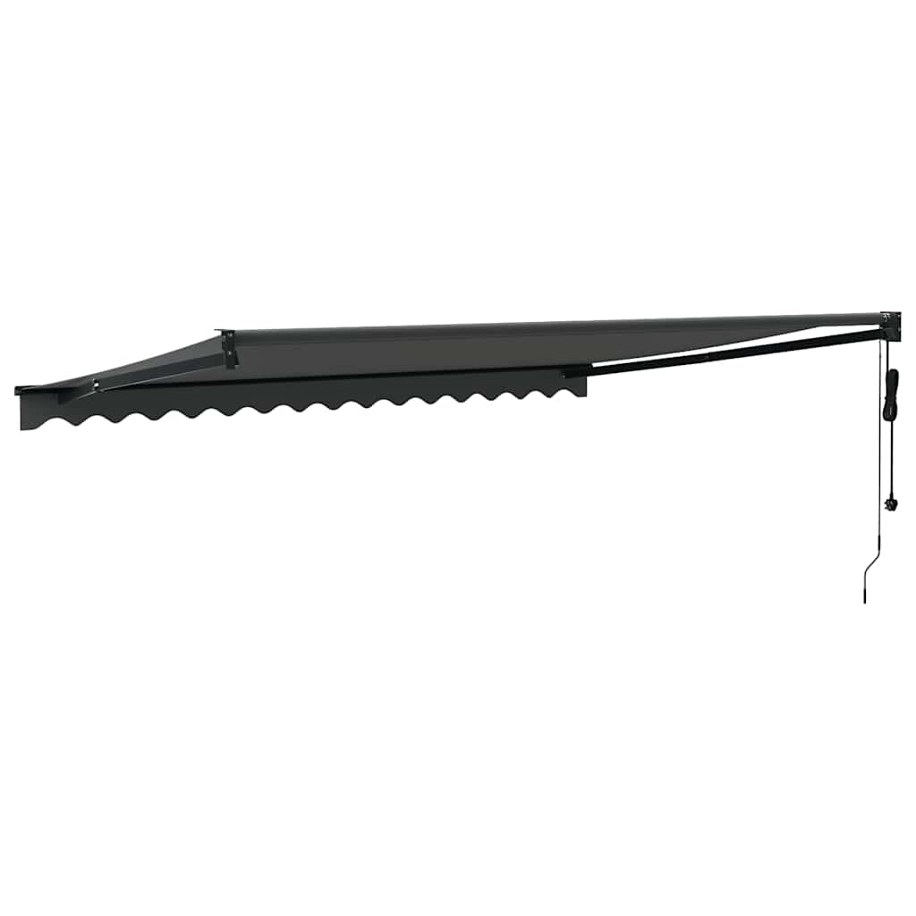 Toldo Retráctil Automático Gris Antracita 4x3 M_4