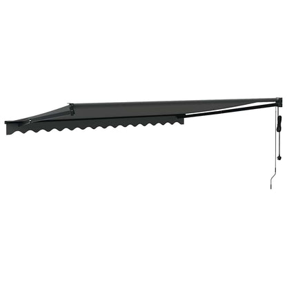 Toldo Retráctil Automático Gris Antracita 4x3 M_4