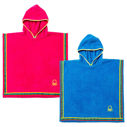 Pack De 2 Albonoces Poncho De Niño Benetton_0