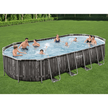 Bestway Conjunto De Piscina Ovalada 7,32x3,66x1,22 Cm_1