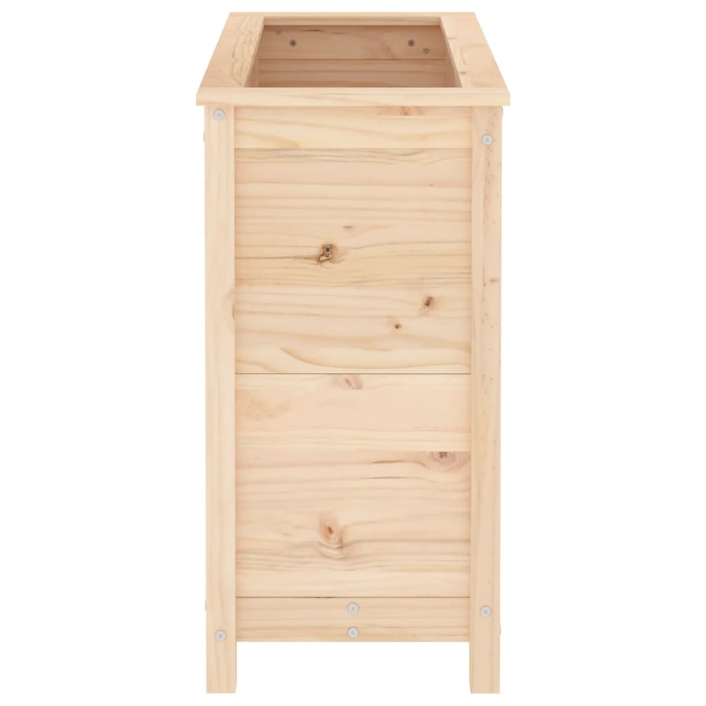 Jardinera Madera Maciza De Pino 82,5x40x78 Cm_4