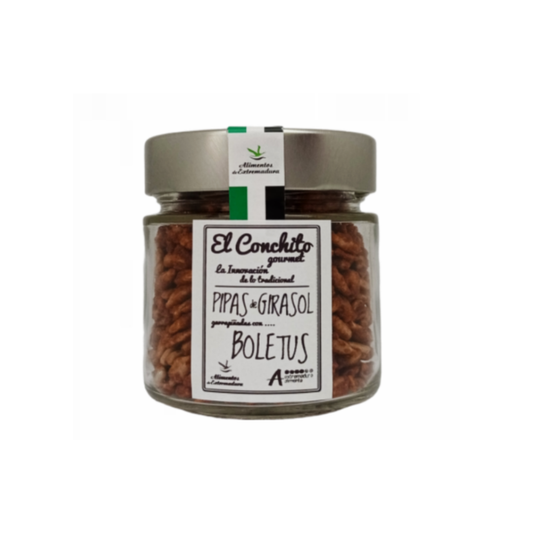 Pipas Garrapiñadas Con Boletus Tarro De Cristal 100 G_0