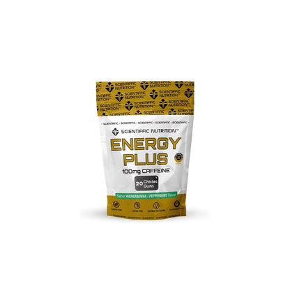 Chicles Energy Plus 100 Mg Cafeína 20 Unidades
