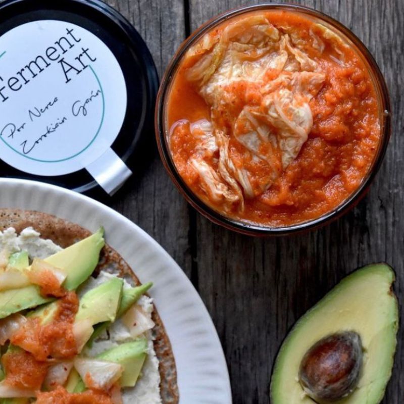 Kimchi Mediterráneo Eco Sin Pasteurizar Ferment Art 200 Gr_2