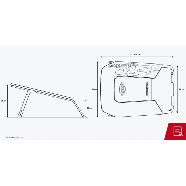 Trampolin Berg Pro Launcher.