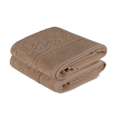 Juego De Toallas De Mano (2 Piezas) Visón_2