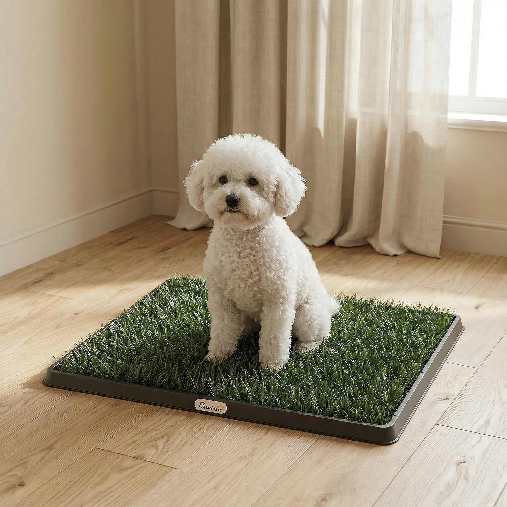 Pawhut Inodoro Para Perros Con Césped Artificial_1