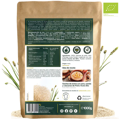 Cáscaras De Psilio Rubio Bio Pureza 99% 1kg_4