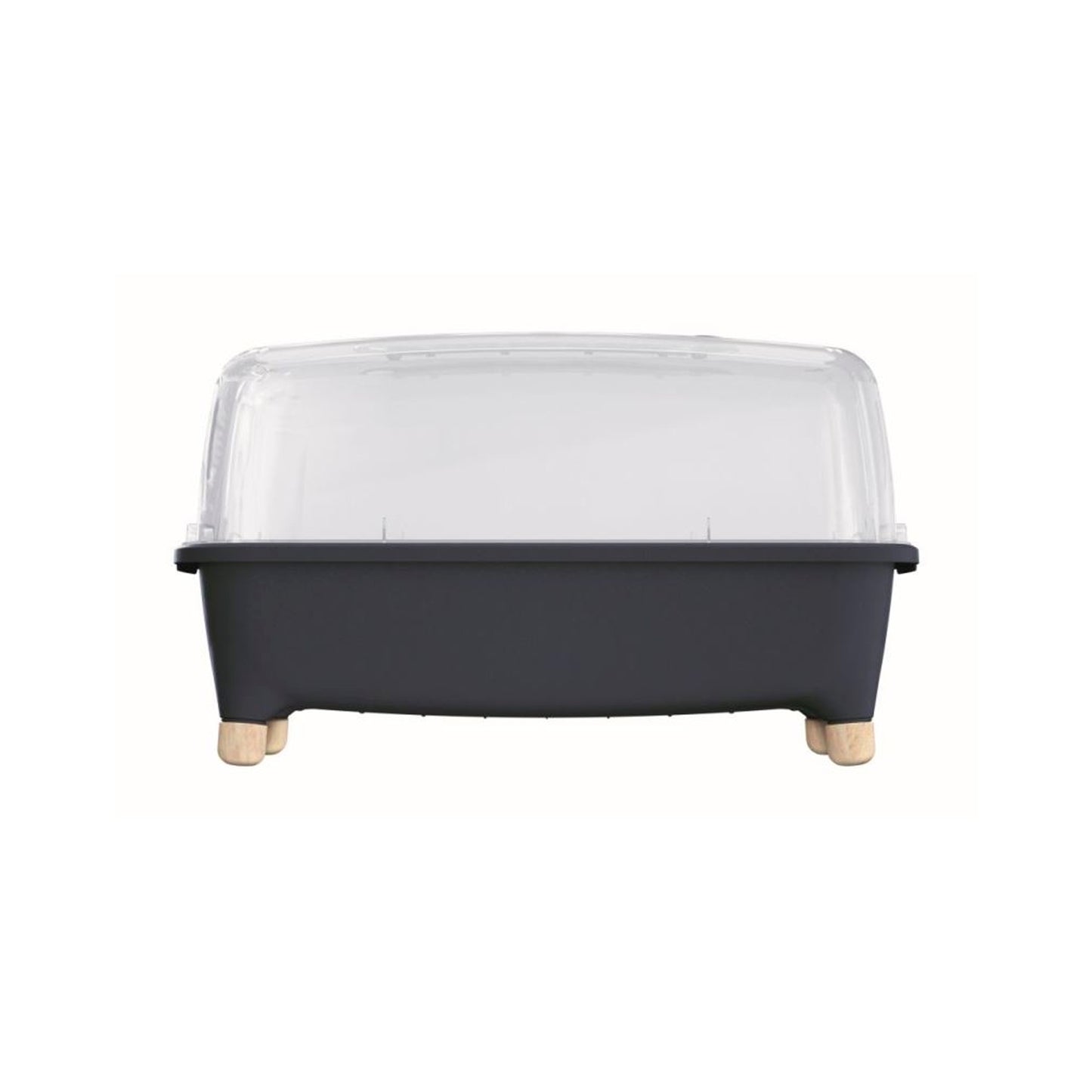 Huerto Domestico/jardinera Baja, Con Tapa De Policarbonato Para Proteger Tus Plantas L Prosperplast Respana Planter Wood Low Set De Plástico_0