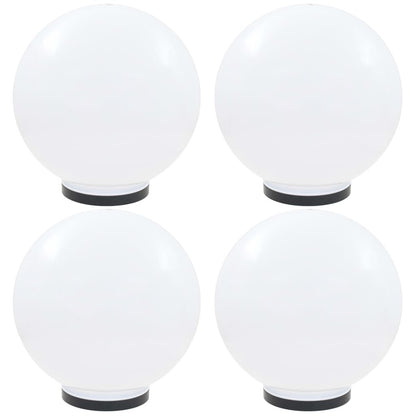 Vidaxl Lámparas De Bola Led 4 Unidades Esféricas Pmma 40 Cm_0