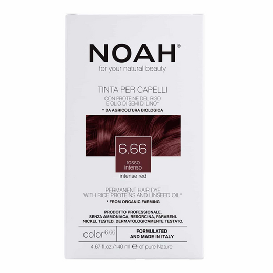 Tinte capilar castaño rojizo oscuro Noah 140 ml (6.6)