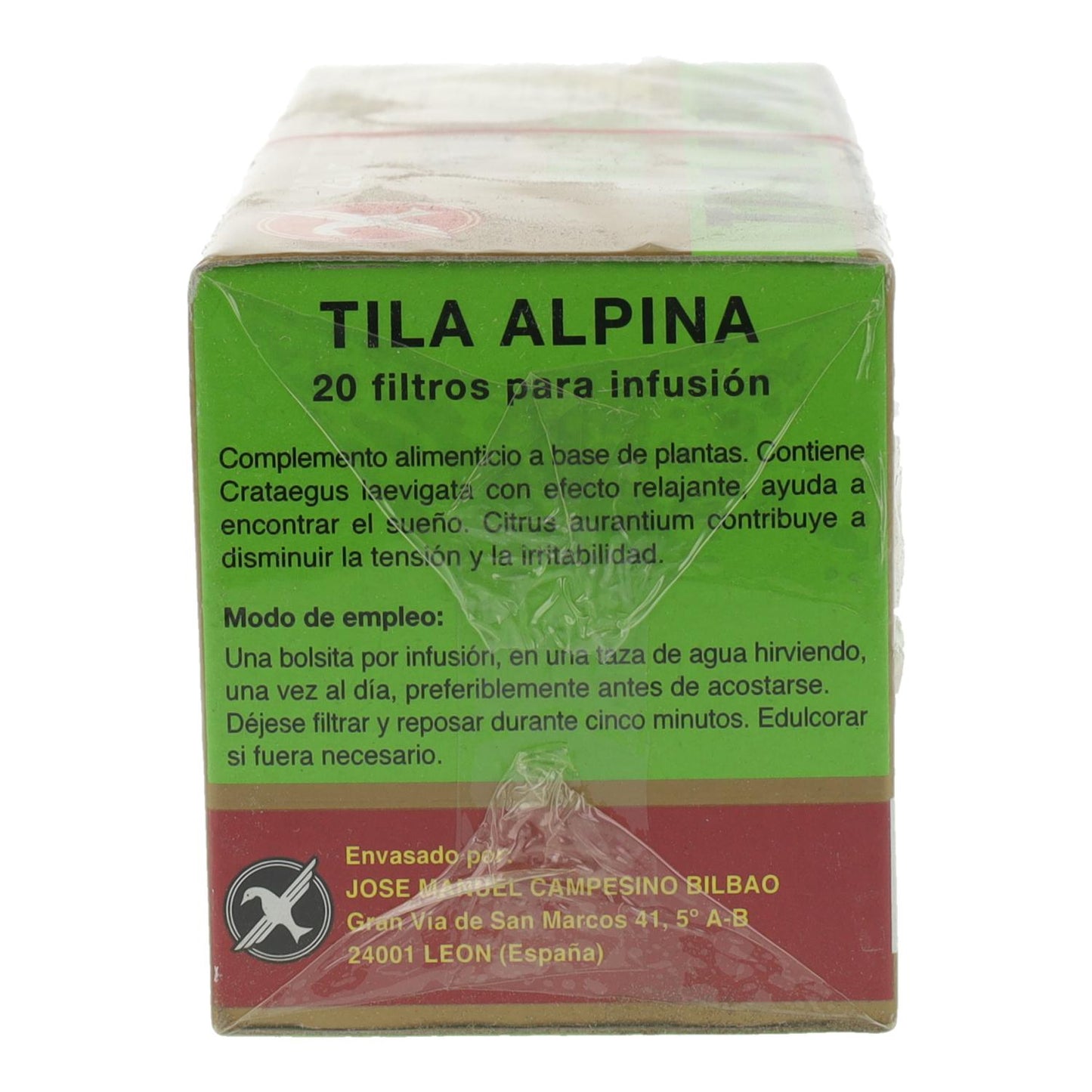 Tila Alpina 20 Filtros Con Petalos De Azahar Milvus