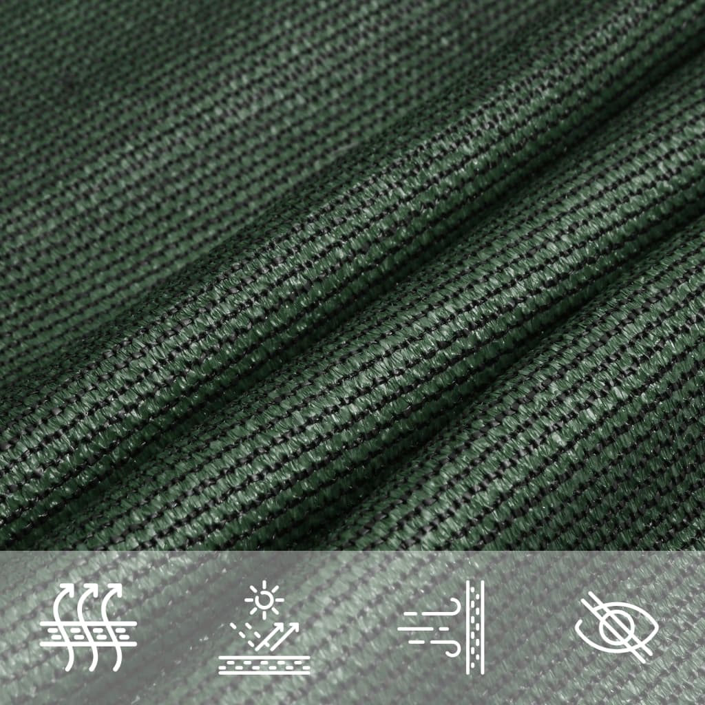Toldo De Vela Verde Oscuro Hdpe 160 G/m² 3x4 M_3
