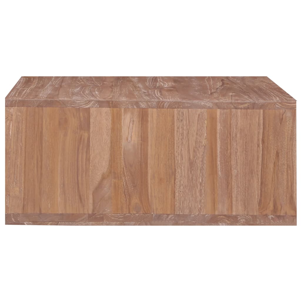 Mesa De Centro De Madera Maciza De Teca 170x70x30 Cm_2