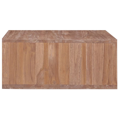 Mesa De Centro De Madera Maciza De Teca 170x70x30 Cm_2