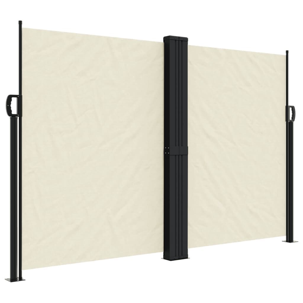 Vidaxl Toldo Lateral Retráctil Crema 160x1200 Cm_0