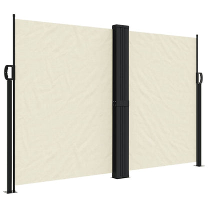 Vidaxl Toldo Lateral Retráctil Crema 160x1200 Cm_0