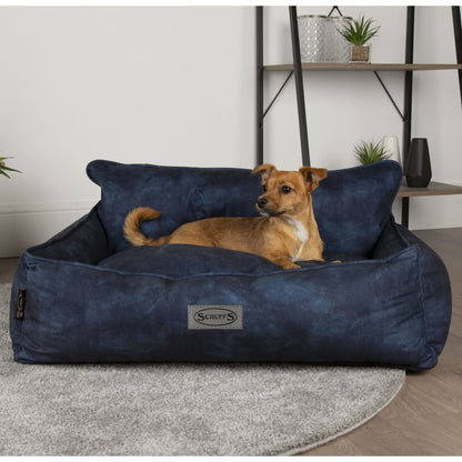 Scruffs & Tramps Cama Para Perros Kensington Azul Marino M 60x50 Cm / Vetonek_3