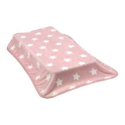 Manta para cuna de 110x140 cm. Cambrass en varios colores Star Celeste
