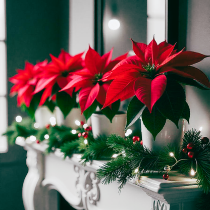 Smply. | Flor De Pascua Poinsettia En Maceta De 14 Cm | Fácil De Cultivar_2