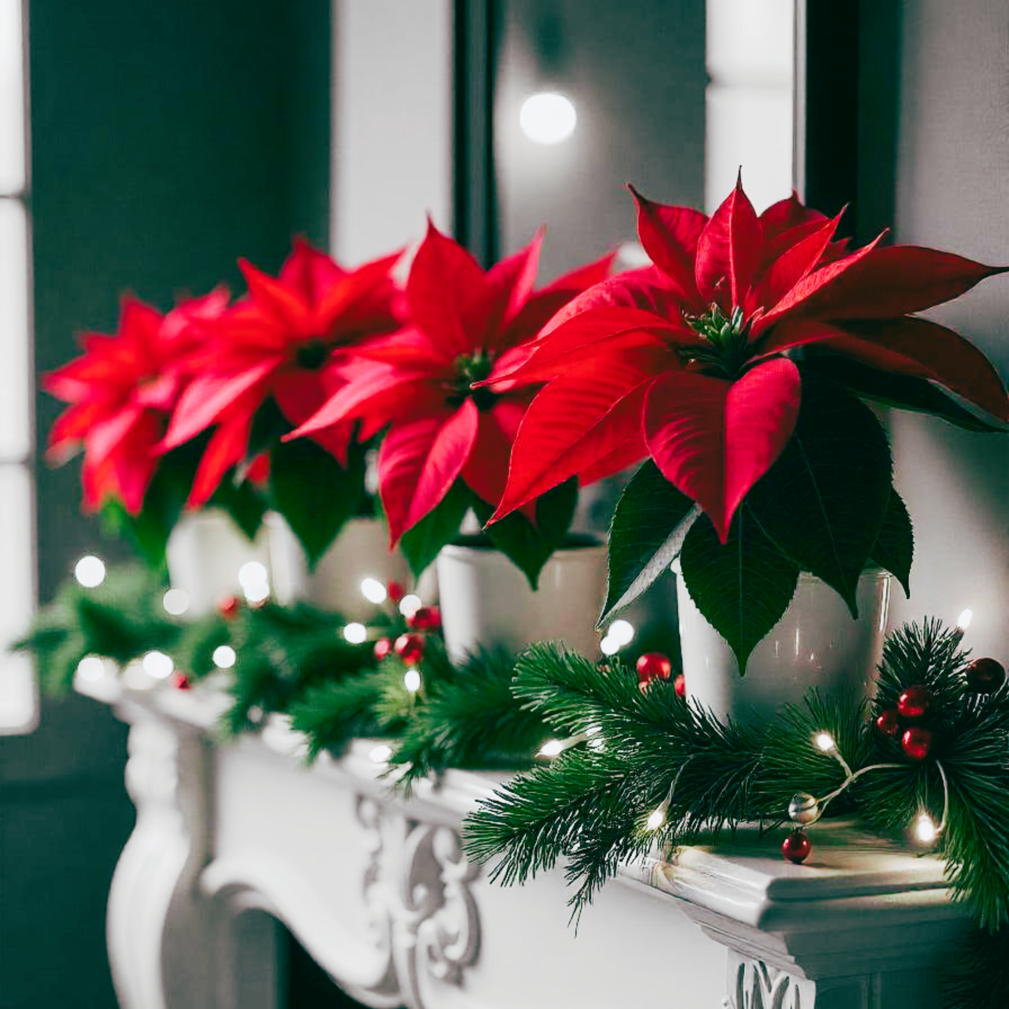 Smply. | Flor De Pascua Poinsettia En Maceta De 17 Cm | Fácil De Cultivar_2
