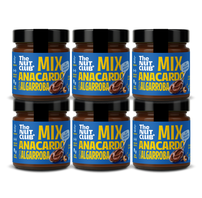 Pack crema de anacardo y algarroba 6 uds The Nut Club 1200g_0