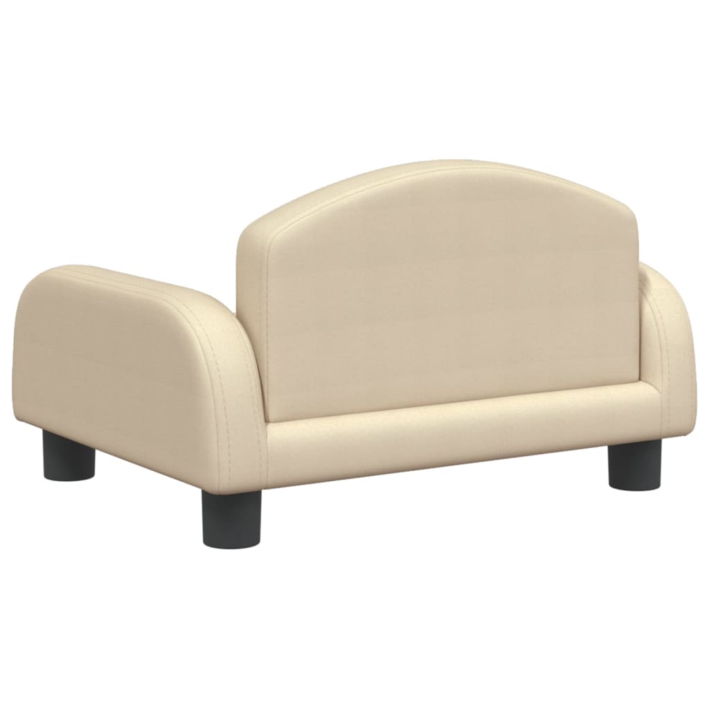 Cama Para Perros De Tela Crema 50x40x30 Cm / Vetonek_2