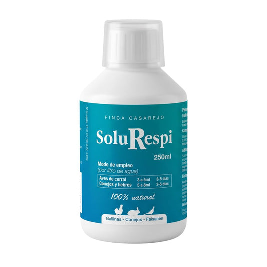 Solurespi 250ml - Solución Líquida Mentolada Para Gallinas - Apoyo Nutricional En El Resfriado De Las Aves - 100%natural_0