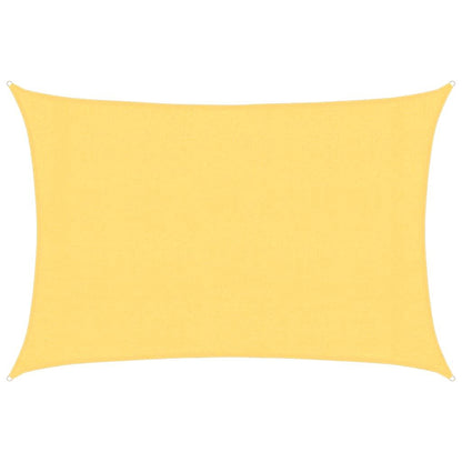Vidaxl Toldo De Vela Beige Hdpe 160 G/m² 3x5 M_0