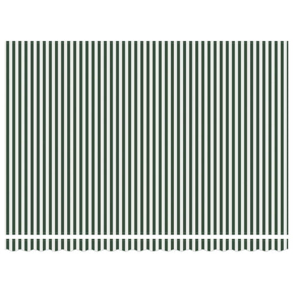 Toldo Retráctil Verde Y Blanco 450 X 300 X 165 Cm_5