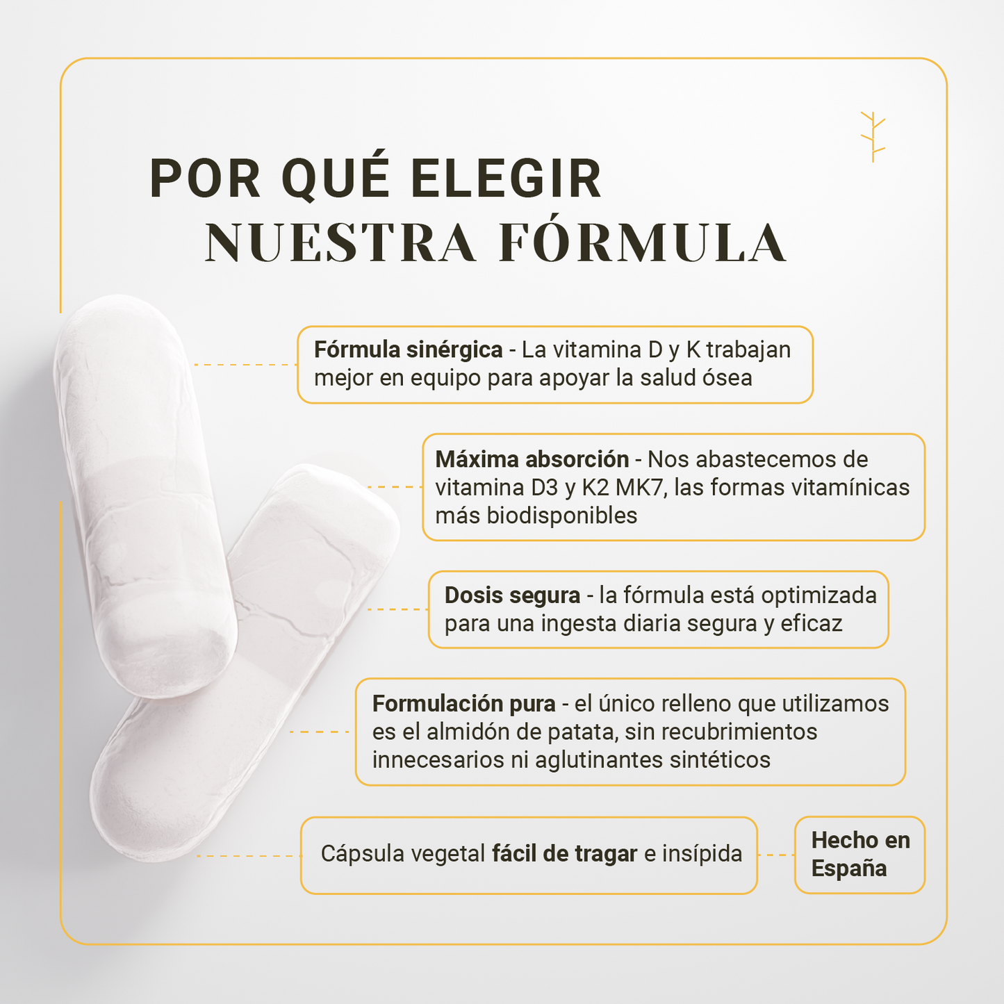 Vitamina d3 + k2 mk7 nullure – sistema inmune, corazón y huesos, fácil absorción (180 cápsulas)_2