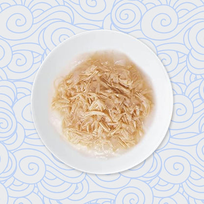 Churu Broth pouch Pollo con salmón en caldo 40 g
