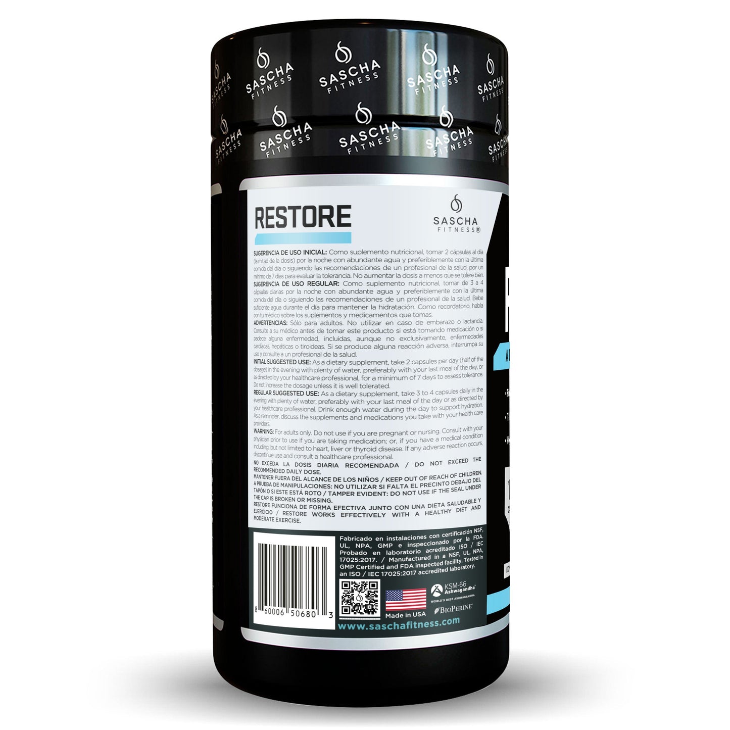 Restore - Sascha Fitness España