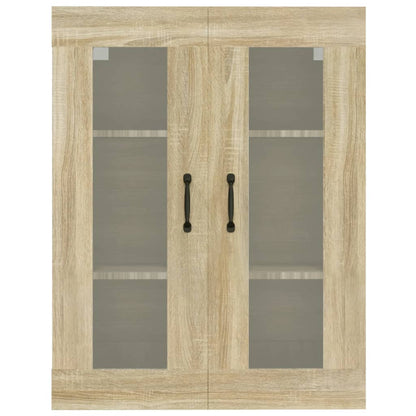 Armario Colgante De Pared Roble Sonoma 69,5x34x90 Cm / Vetonek_0