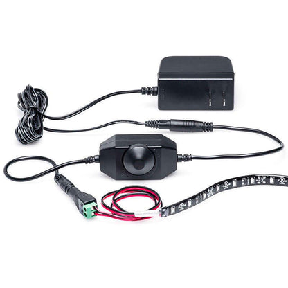 Controlador Para Tira Led Monocolor Dimmer Negro_4