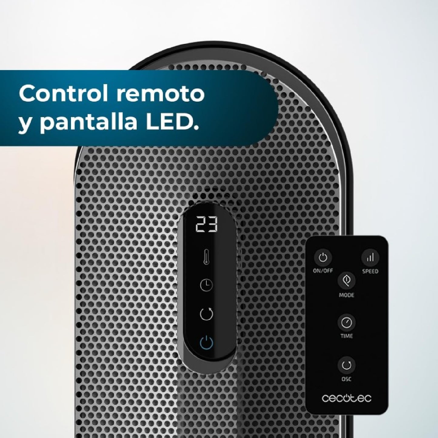 Cecotec Calefactor Cerámico De Pie Readywarm 2050 Max Ceramic Rotate Smart_3
