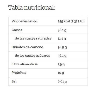 Turrón de Chocolate con Pistachos ECO Sole 200g