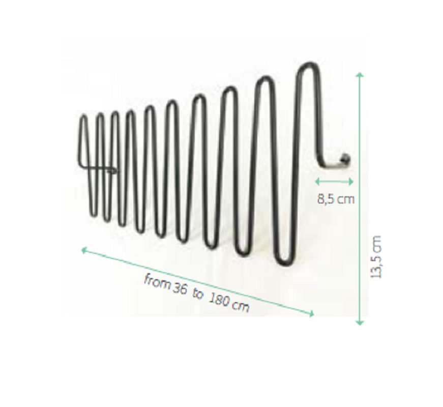 Soporte Anticaida Jardineras Serpentello Negro_1