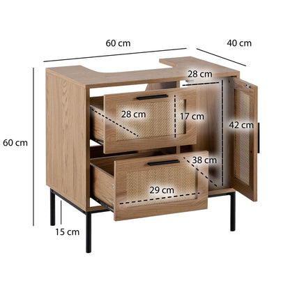 Mueble De Baño Compacto Y Práctico Modelo Wl6.876_3