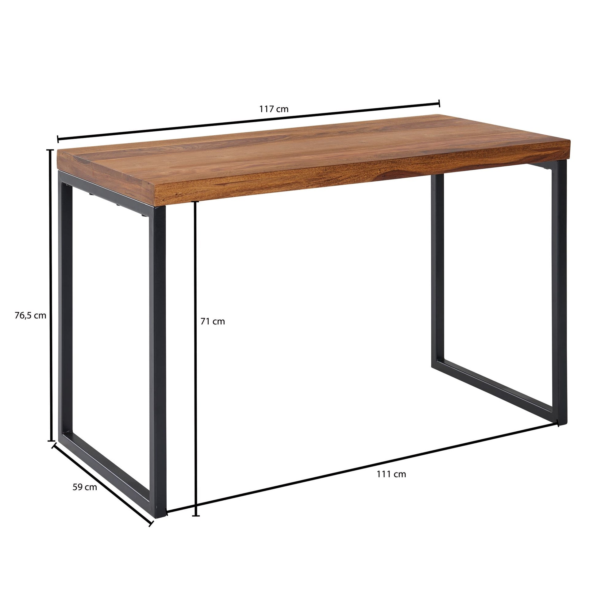 Escritorio Natural Y Ecológico Modelo Wl6.518_3