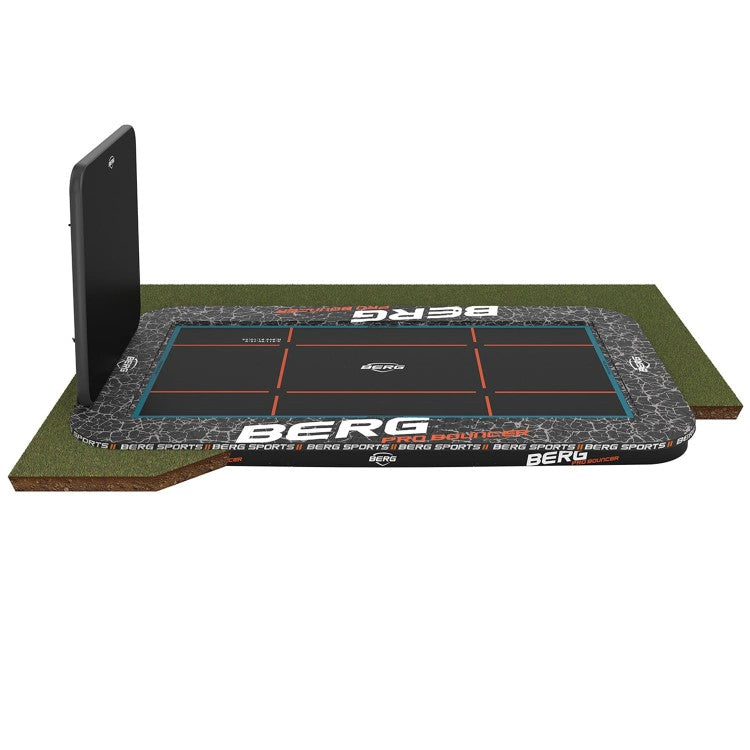 Cama Elastica Berg Flatground Ultim Pro Bouncer 500 + Aerowall._0