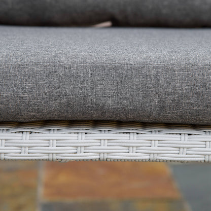 Outsunny Conjunto Muebles Ratán Jardín Mesa Sofá De 3 Plazas Y 2 Sillones Gris_3