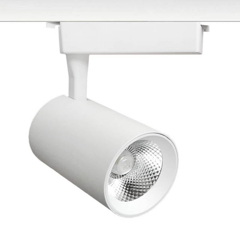 Foco Led Carril Monofásico Zor Rail, Blanco, Cri>90, 30w, Blanco Cálido_0