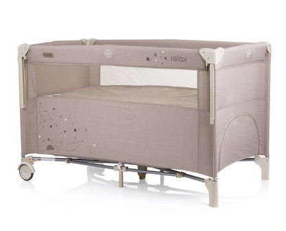 Cuna De Viaje Relax Linen Sand_1