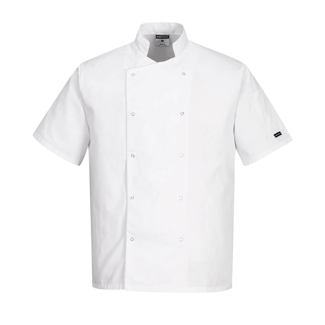 Chaqueta De Cocina Cumbria De Manga Corta / M / Blanco_0